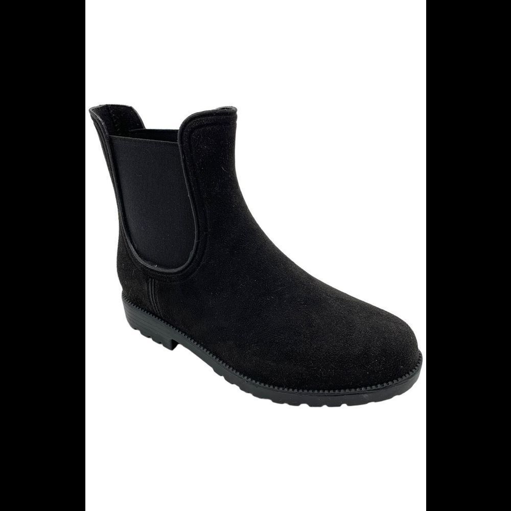 Wet Knot Women's Sloane Waterproof Chelsea Boot Black - Medium